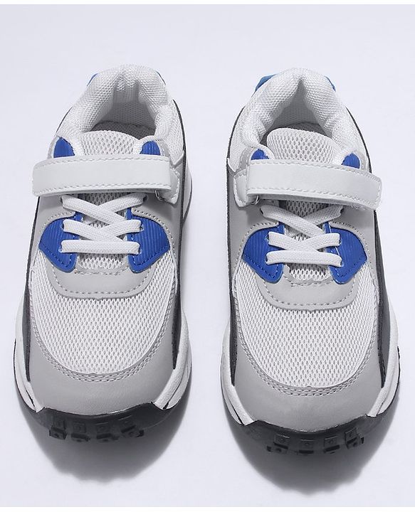 Cute Walk by Babyhug Shoes With Velcro Closure - Dark Blue
