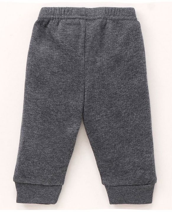 Babyhug Full Length Thermal Leggings - Grey