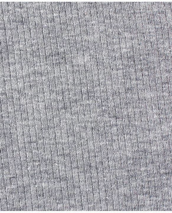 Babyhug Sleeveless Thermal Vest - Light Grey