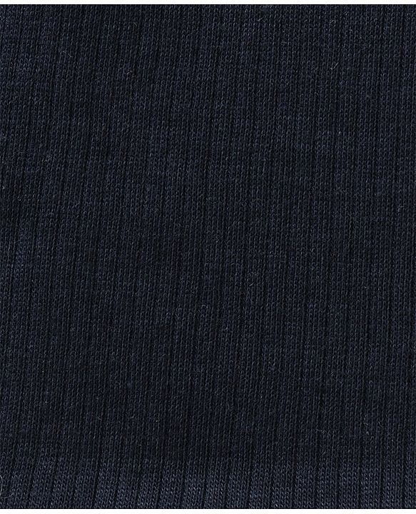 Babyhug Cotton Full Sleeves Solid Thermal Vests Combo Pack of 2 - Navy