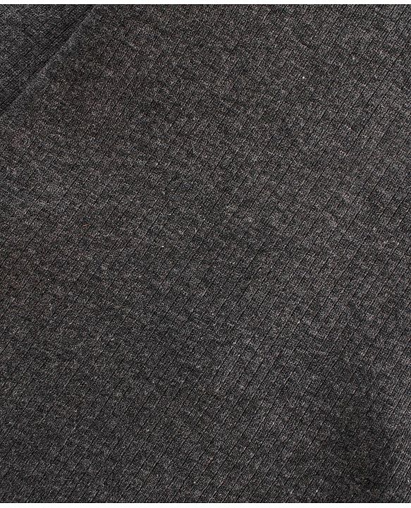 Babyhug Full Sleeves Front Open and Pullover Solid Color Thermal Vests Pack Of 2 - Dark Grey