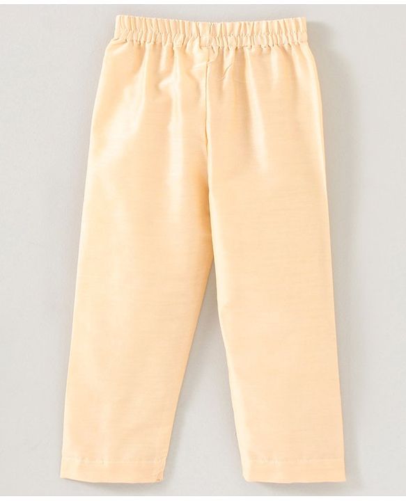 Babyhug Cotton Woven Full Sleeves Kurta & Pajama Set Ethnic Print - Aqua