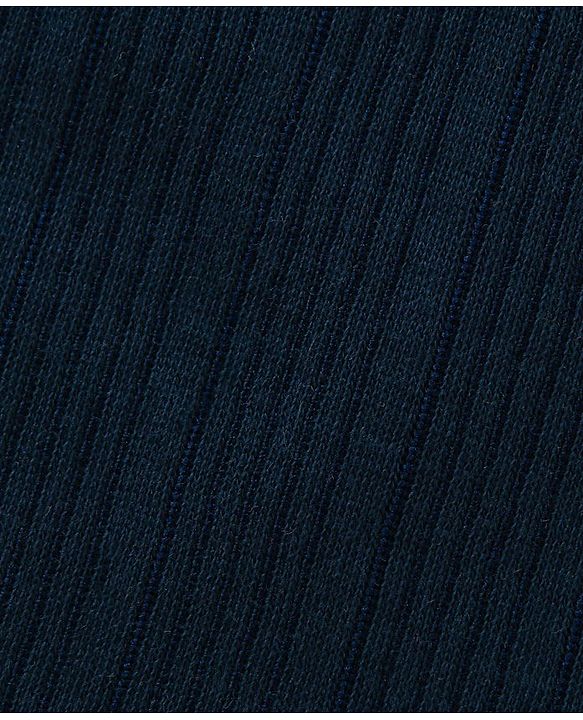Babyhug Cotton Sleeveless Solid Color Thermal Vests - Dark Navy