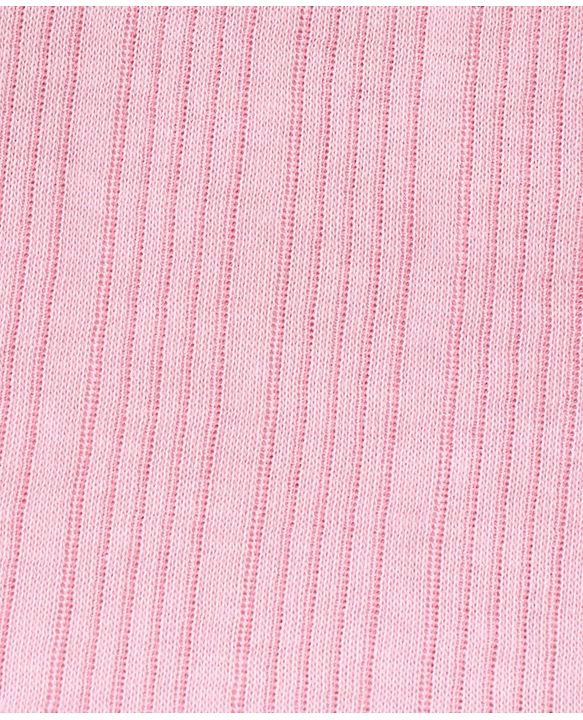 Babyhug Full Sleeves Knit Thermal Wear Solid- Pink