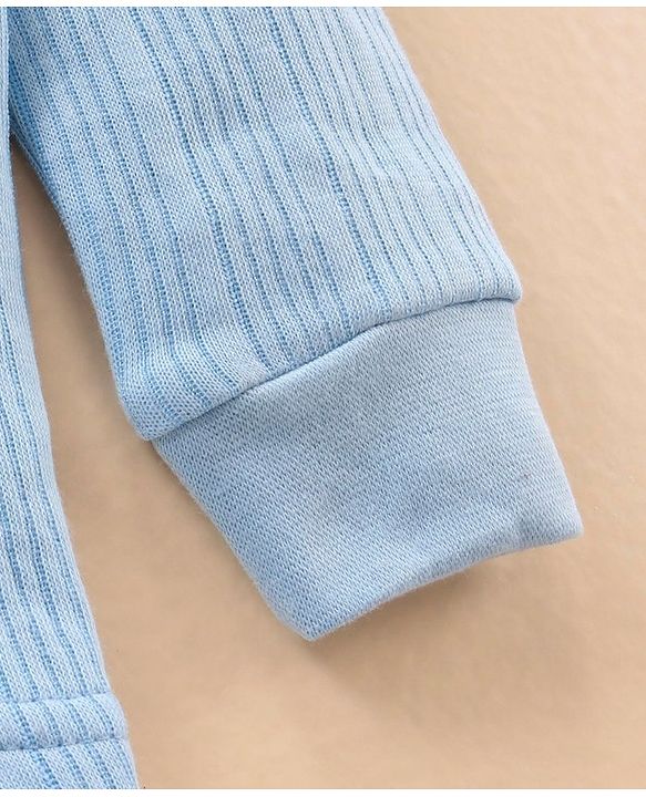 Babyhug Full Sleeves Thermal Vest - Blue