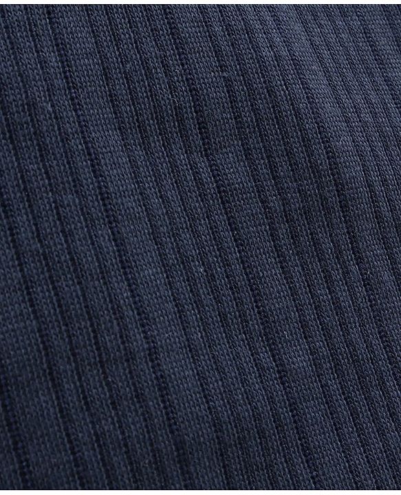 Babyhug Full Sleeves Thermal Vest - Dark Navy