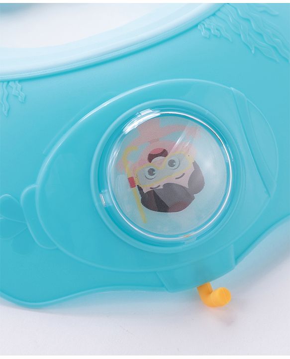Babyhug Silicone Shower Cap Baby Swimming Design - Blue