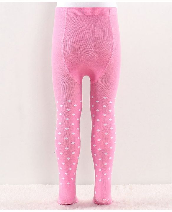 Cutewalk by Babyhug Anti Bacterial Tights Diamond Design - Pink