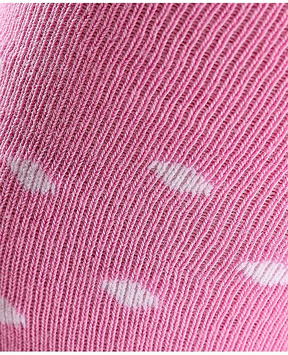 Cutewalk by Babyhug Anti Bacterial Tights Diamond Design - Pink