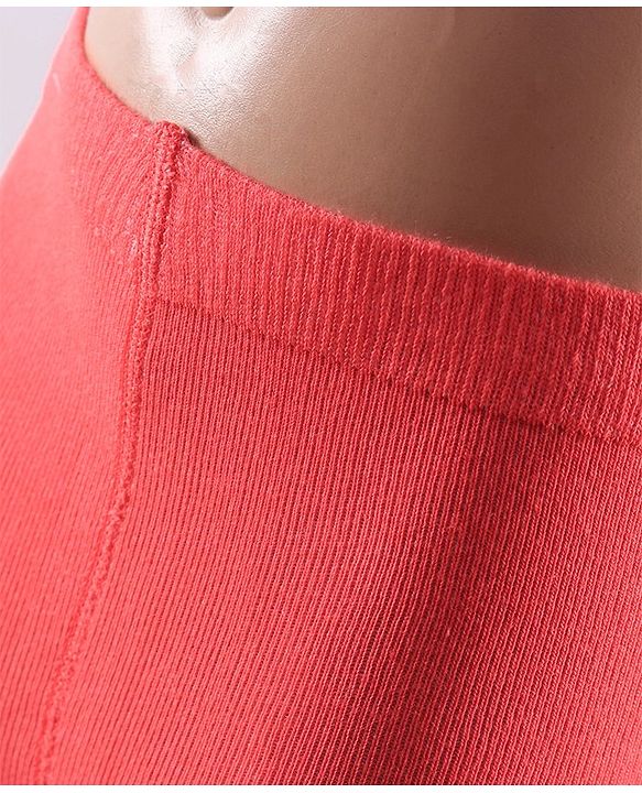 Cutewalk by Babyhug Anti Bacterial Tights Heart Design - Red