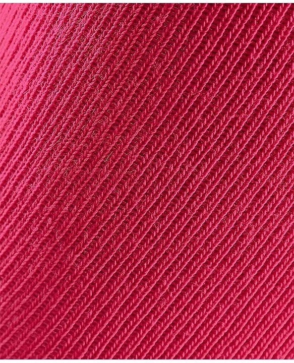 Cutewalk by Babyhug Anti Bacterial Footed Solid Color Tights - Pink