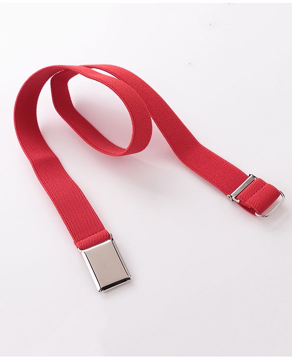 Babyhug Solid Color Belt - Red
