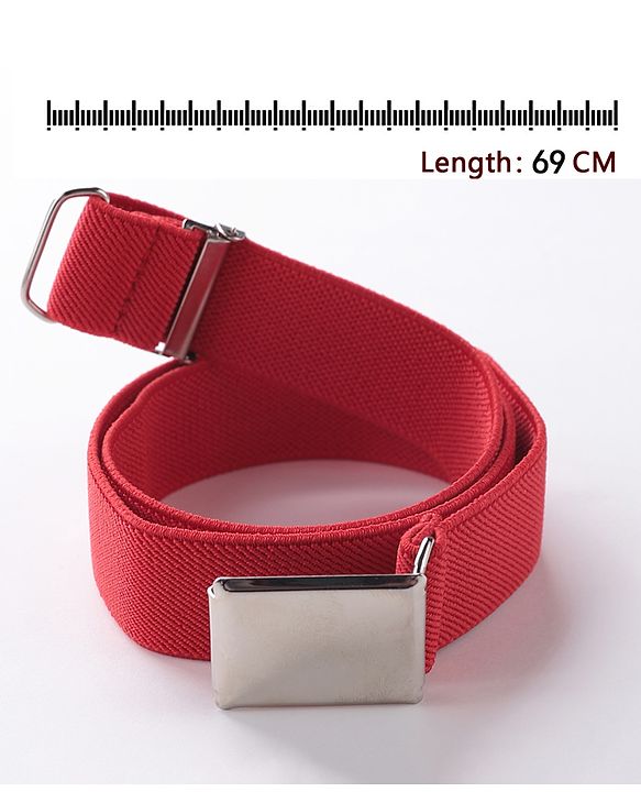 Babyhug Solid Color Belt - Red