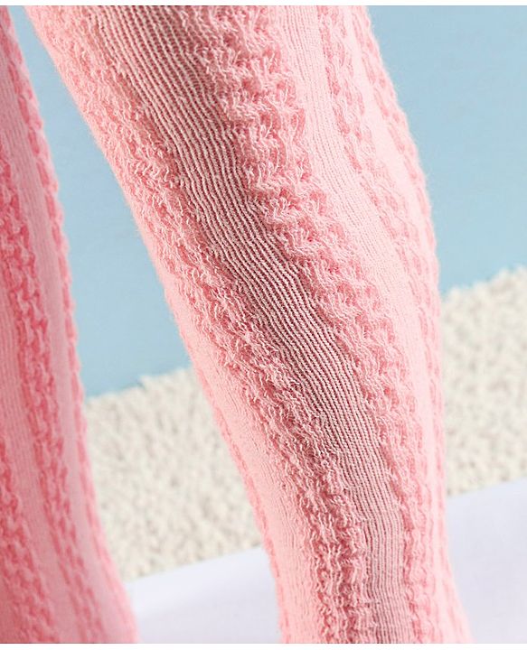 Cute Walk by Babyhug Full Length Anti-Bacterial Solid Tights - Mary's Rose