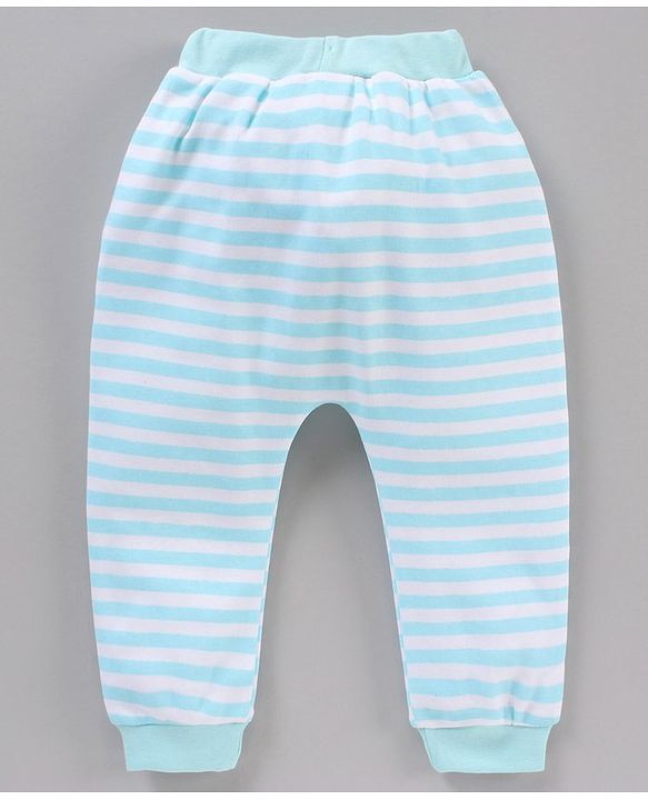 Babyhug Ankle Length Diaper Leggings Multiprint Pack of 3- Multicolor