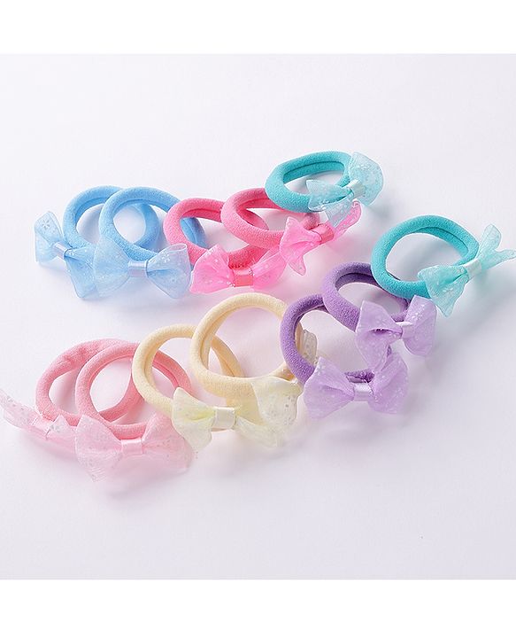 Babyhug Rubber Bands Pack of 12 - Multicolor