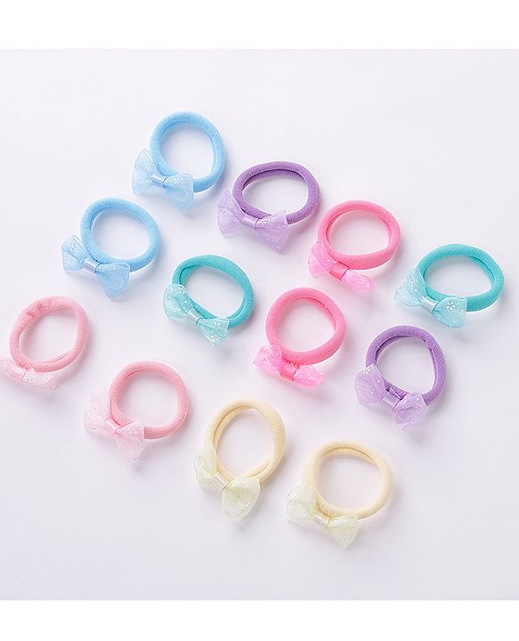 Babyhug Rubber Bands Pack of 12 - Multicolor