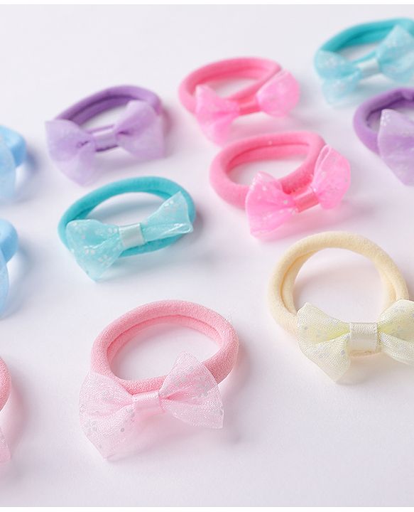 Babyhug Rubber Bands Pack of 12 - Multicolor