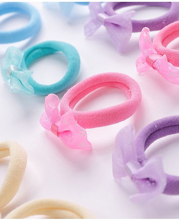 Babyhug Rubber Bands Pack of 12 - Multicolor