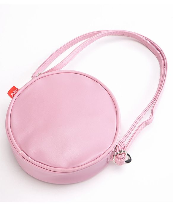 Babyhug Sling Bag With Sequin Free Size - Pink