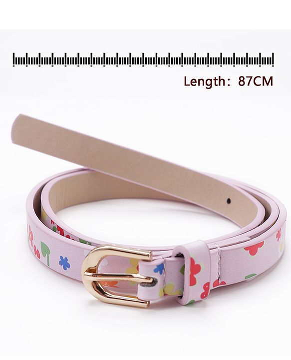 Babyhug Belt With Buckle Closure Free Size - Pink