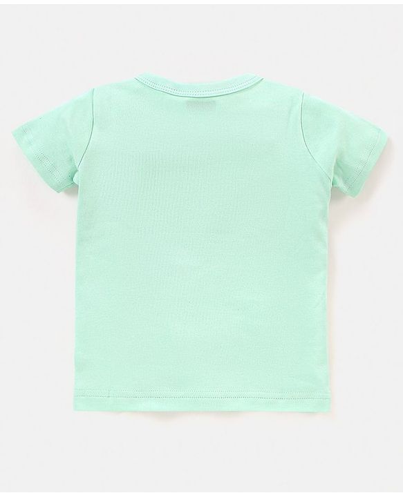 Babyhug 100% Cotton Half Sleeves Vests Pack of 3 - Multicolour