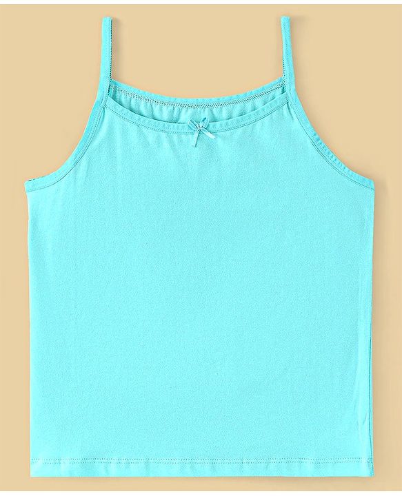 Pine Kids Cotton Stretchable Printed Singlets with Antimicrobial and Bio Wash Pack of 3 - Multi Color