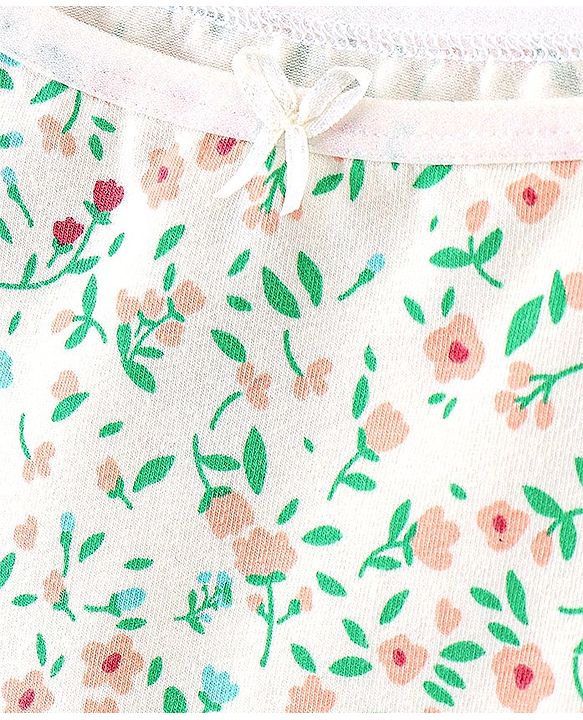 Pine Kids Cotton Stretchable Printed Singlets with Antimicrobial and Bio Wash Pack of 3 - Multi Color