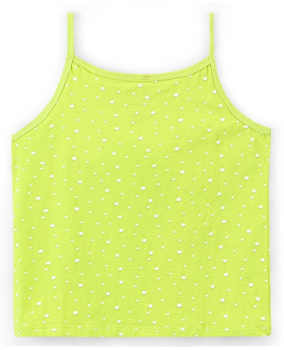 Pine Kids Sleeveless  Anti Microbial & Bio Washed Slips Pack Of 3 - Multicolor