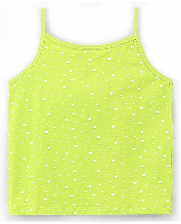 Pine Kids Sleeveless  Anti Microbial & Bio Washed Slips Pack Of 3 - Multicolor