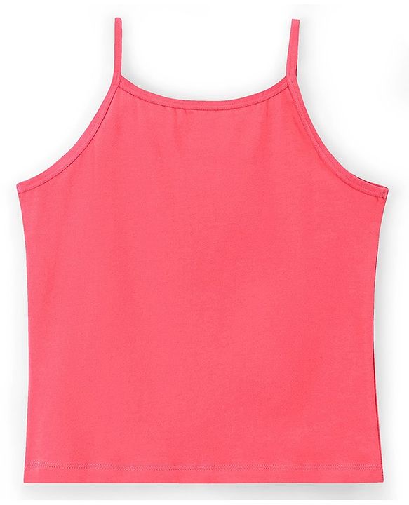 Pine Kids Sleeveless  Anti Microbial & Bio Washed Slips Pack Of 3 - Multicolor