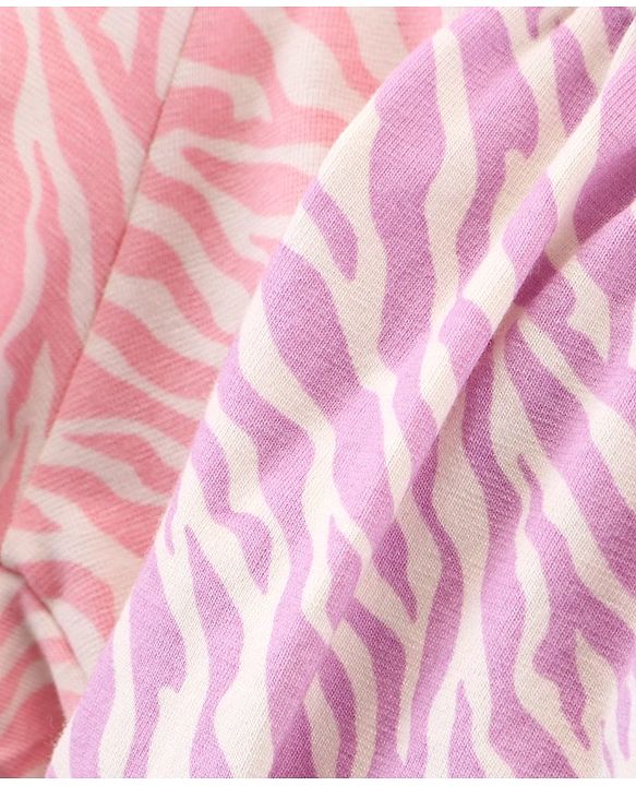 Pine Kids Cotton Printed Anti Bacterial & Biowashed Bloomers Pack Of 3 - Pink