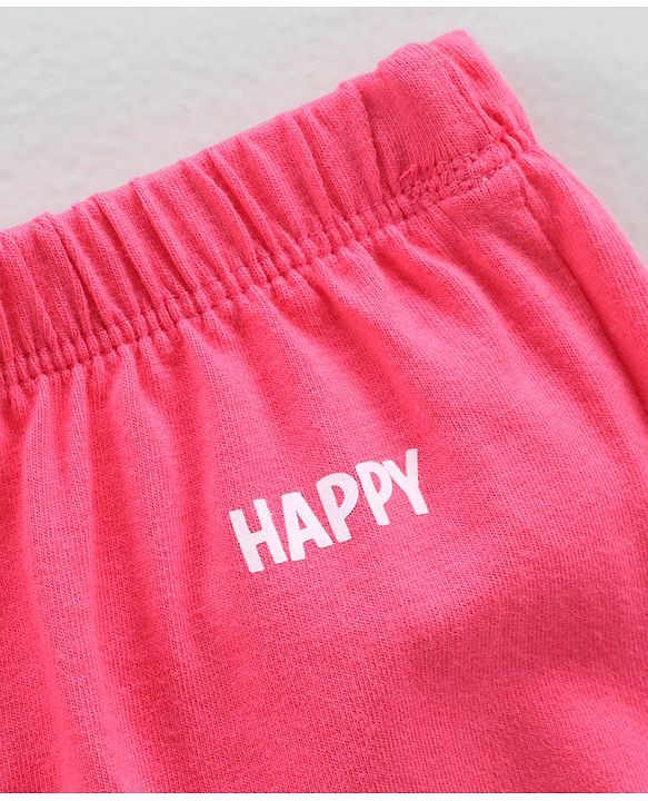 Pine Kids Anti Microbial & Bio Washed Bloomers Text Printed Pack of 3 - Multicolour