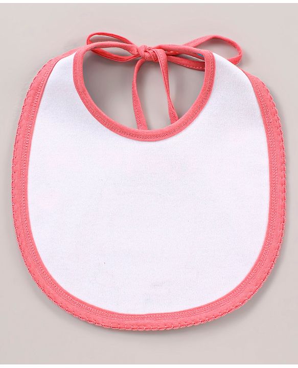Babyhug Bib Kitty Patch - Blue Pink
