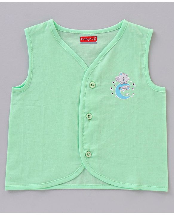Babyhug Cotton Sleeveless Jhablas Multi Print Pack Of 5 - Multicolor