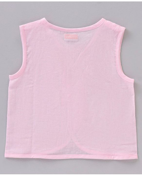 Babyhug Cotton Sleeveless Jhablas Multi Print Pack Of 5 - Multicolor