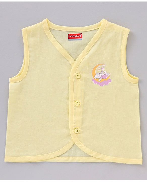 Babyhug Cotton Sleeveless Jhablas Multi Print Pack Of 5 - Multicolor