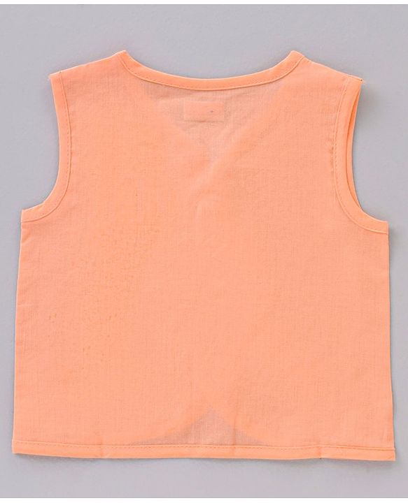 Babyhug Cotton Sleeveless Jhablas Multi Print Pack Of 5 - Multicolor