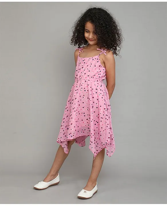 Polka dot 2024 handkerchief dress