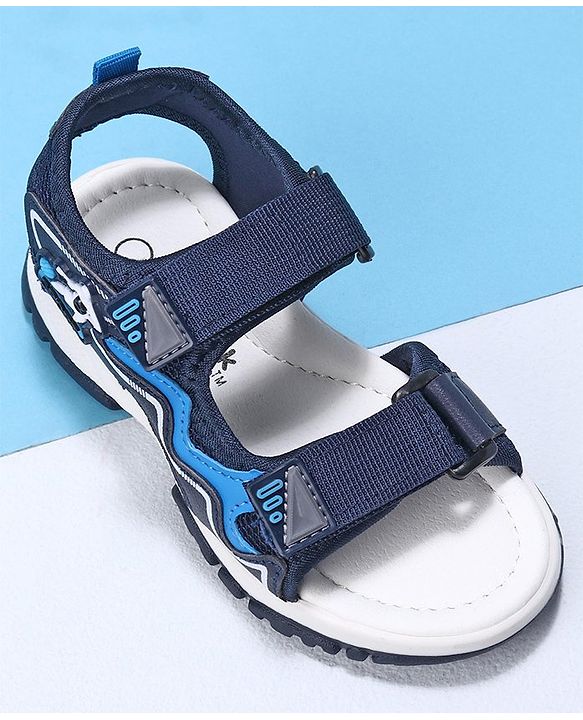 Cute Walk by Babyhug Casual Sandals With Velcro Closure - Blue