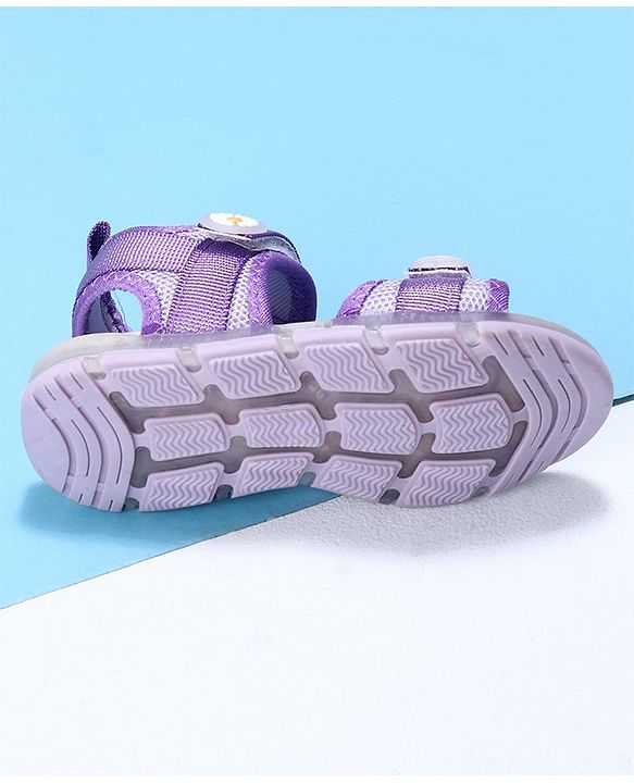 Cute Walk by Babyhug Casual Sandals With Velcro Closure - Rose Red