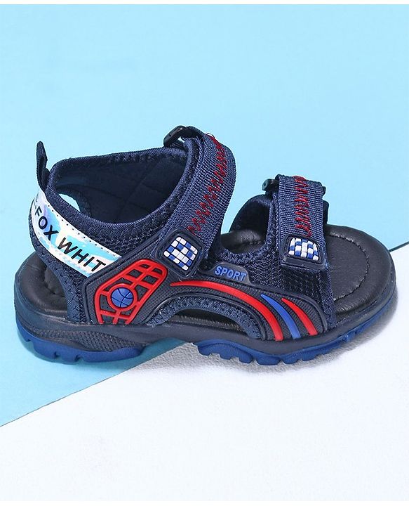 Cute Walk by Babyhug Casual Sandals With Velcro Closure - Blue