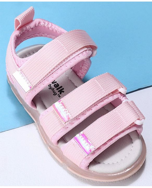 Cute Walk by Babyhug Velcro Sandals - Purple