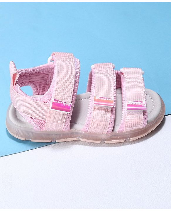Cute Walk by Babyhug Velcro Sandals - Purple