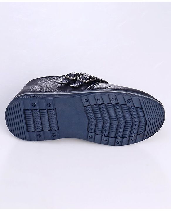 Cute Walk by Babyhug Buckle Closure Formal Shoes - Blue