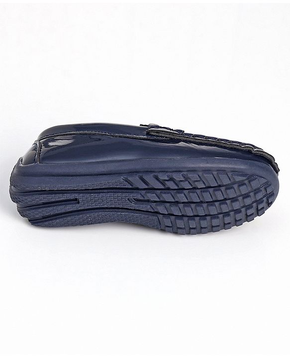 Cute Walk by Babyhug Slip On Party Wear Shoes - Navy Blue