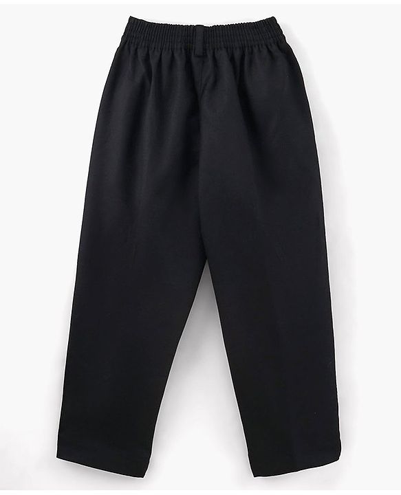 Babyhug Full Sleeves 5 Pcs Party Suit In Jacquard Blazer Waist Coat & Stretch Fit Pants - Wine