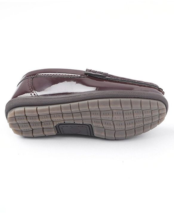 Cute Walk by Babyhug Slip On Formal Shoes - Coffee