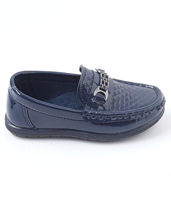 Cute Walk by Babyhug Slip On Formal Shoes - Navy