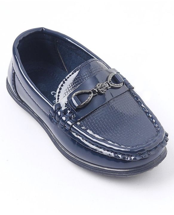 Cute Walk by Babyhug Slip On Party Wear Shoes - Navy